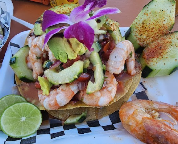 Kikos Place Seafood signature dishes Og Fish Taco
Og Shrimp Taco
Chingon Burrito